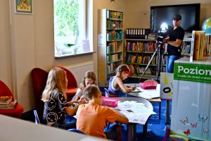 Na zdjęciu dzieci w czasie zajęć.