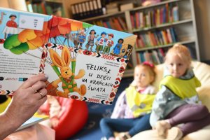 Na zdjęciu dzieci w czasie zajęć.