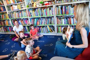 Na zdjęciu dzieci w czasie zajęć.