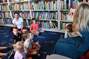 Na zdjęciu dzieci w czasie zajęć.