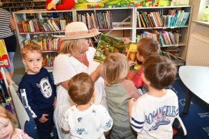 Na zdjęciu dzieci w czasie zajęć.