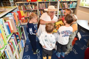 Na zdjęciu dzieci w czasie zajęć.