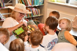 Na zdjęciu dzieci w czasie zajęć.