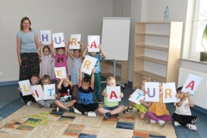 Na zdjęciu dzieci w czasie zajęć.