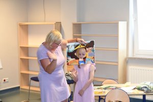 Na zdjęciu dzieci w czasie zajęć.