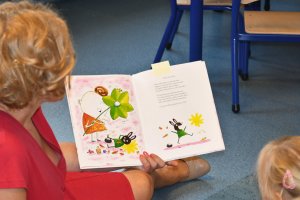 Na zdjęciu dzieci w czasie zajęć.