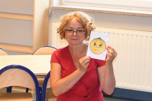 Na zdjęciu dzieci w czasie zajęć.