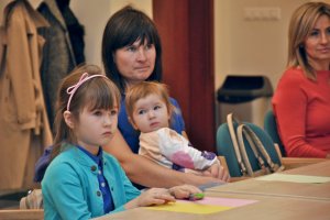 Na zdjęciu uczestnicy warsztatów.