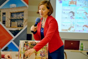 Na zdjęciu uczestnicy warsztatów.