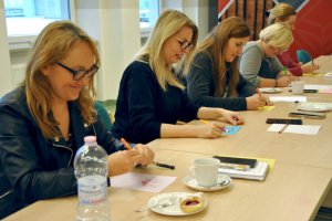 Na zdjęciu uczestnicy warsztatów.