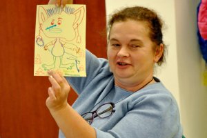 Na zdjęciu uczestnicy warsztatów.