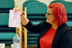 Na zdjęciu uczestnicy warsztatów.