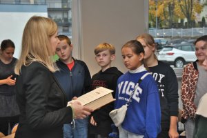 Na zdjęciu dzieci w czasie zajęć.