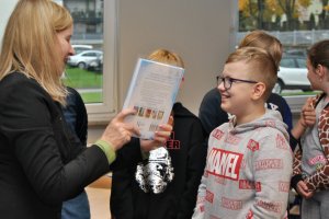 Na zdjęciu dzieci w czasie zajęć.