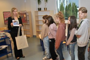 Na zdjęciu dzieci w czasie zajęć.