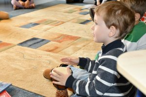 Na zdjęciu dzieci w czasie zajęć.