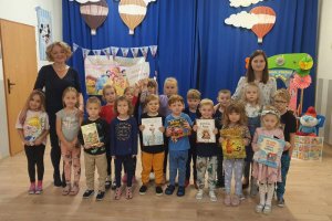 Na zdjęciu dzieci w czasie zajęć.