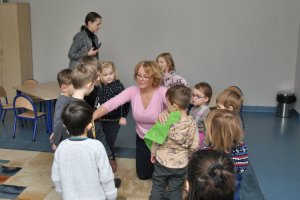 Na zdjęciu dzieci w czasie zajęć.