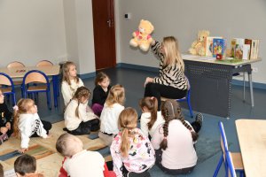 Na zdjęciu dzieci w czasie zajęć.