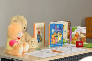 Na zdjęciu dzieci w czasie zajęć.