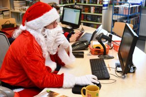 Na zdjęciu Mikołaj.