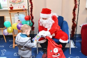 Na zdjęciu Mikołaj.