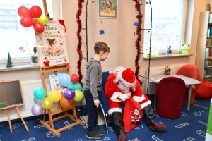 Na zdjęciu Mikołaj.