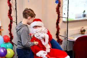 Na zdjęciu Mikołaj.