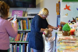 Na zdjęciu dzieci w czasie zajęć.