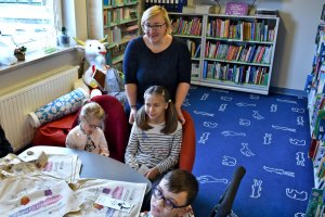 Na zdjęciu dzieci w czasie zajęć.