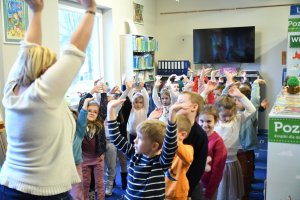 Na zdjęciu dzieci w czasie zajęć.