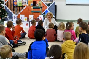 Na zdjęciu dzieci w czasie zajęć.