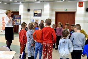 Na zdjęciu dzieci w czasie zajęć.