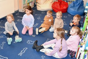 Na zdjęciu dzieci w czasie zajęć.