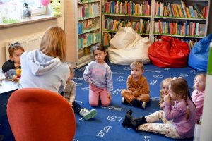 Na zdjęciu dzieci w czasie zajęć.