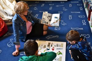 Na zdjęciu dzieci w czasie zajęć.