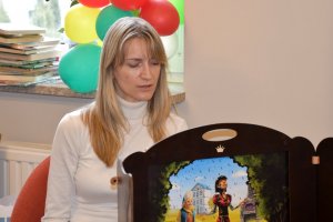 Na zdjęciu dzieci w czasie zajęć.