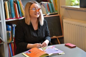 Na zdjęciu dzieci w czasie zajęć.