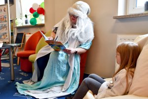 Na zdjęciu dzieci w czasie zajęć.