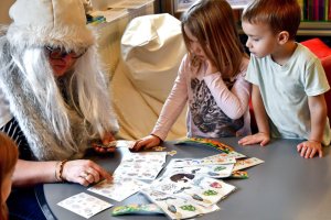 Na zdjęciu dzieci w czasie zajęć.