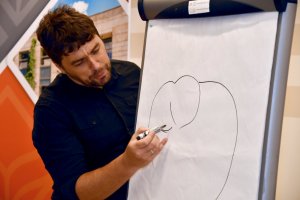 Na zdjęciu dzieci w czasie zajęć.