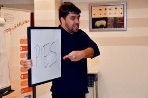 Na zdjęciu dzieci w czasie zajęć.