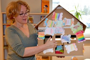 Na zdjęciu dzieci w czasie zajęć.