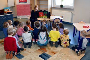 Na zdjęciu dzieci w czasie zajęć.