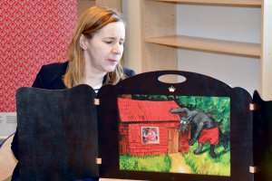 Na zdjęciu dzieci w czasie zajęć.