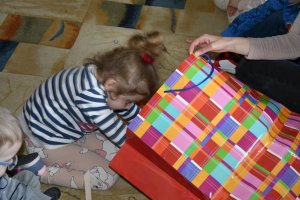 Na zdjęciu dzieci w czasie zajęć.