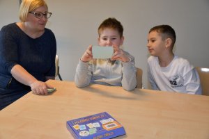 Na zdjęciu dzieci w czasie zajęć.