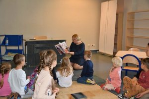 Na zdjęciu dzieci w czasie zajęć.