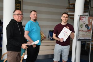 Na zdjęciu uczestnicy Wielkiego Boju Planszówkowego.