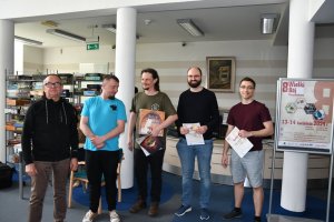 Na zdjęciu uczestnicy Wielkiego Boju Planszówkowego.